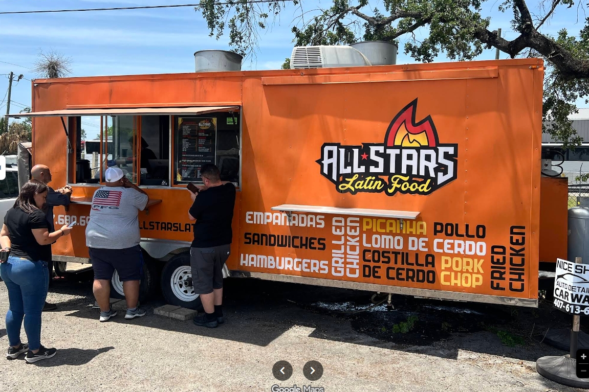 Allstars Latin Food truck in Orlando